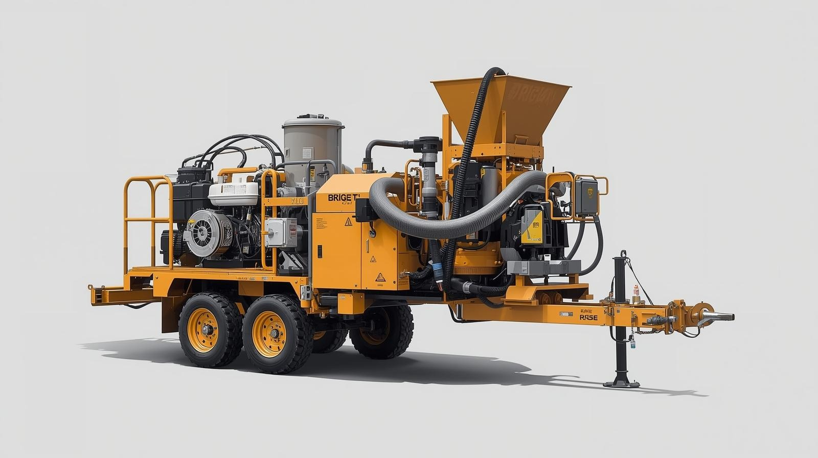 Mobile Brick Making Machine